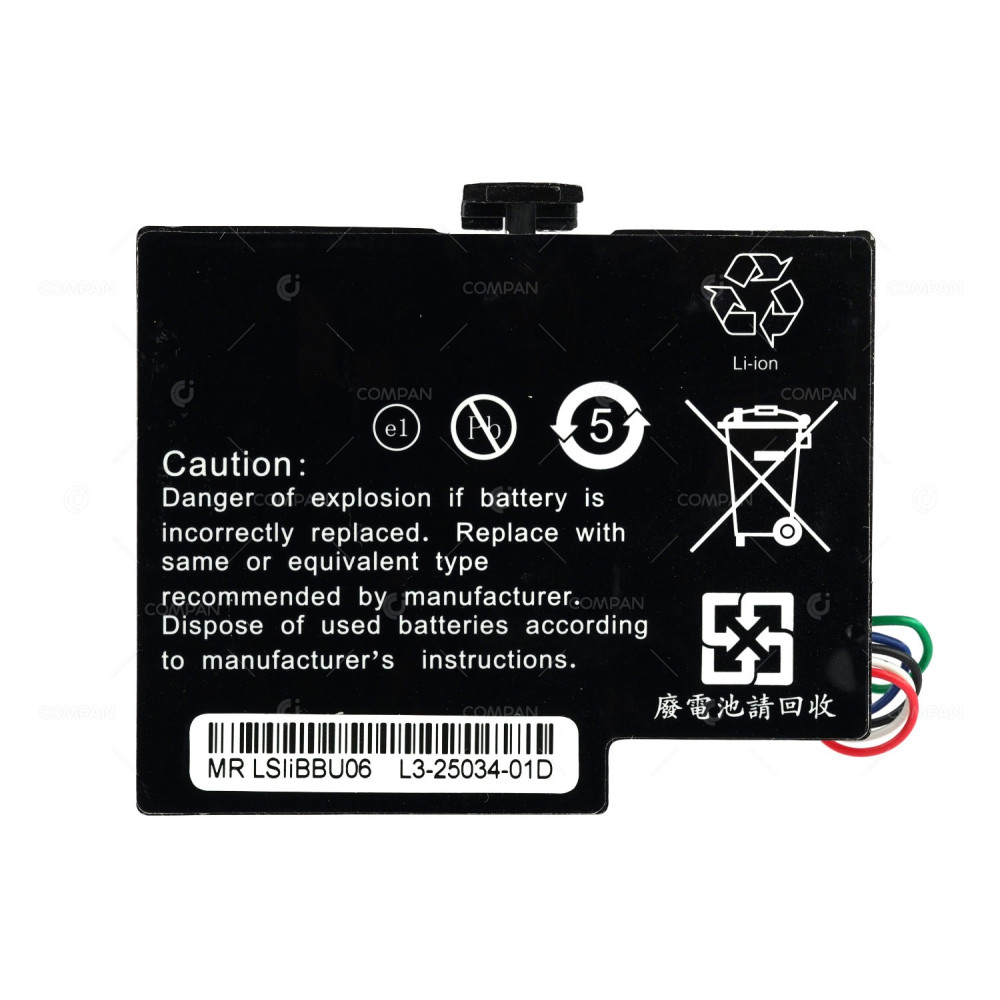 L3-25034-01D LSI MEGARAID IBBU06 MEMORY BACKUP BATTERY LSIIBBU06, 29707-01